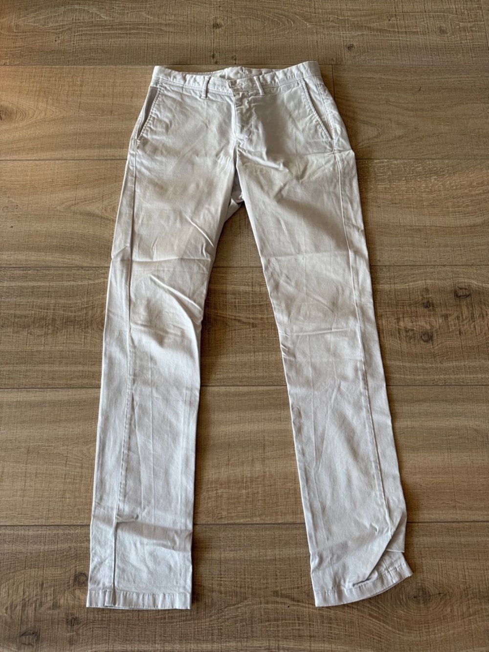 Reiss Men’s Gray Ash Slim Chino Pants